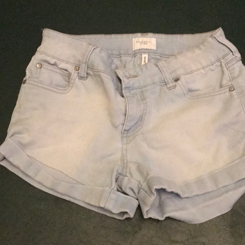 Light Wash Jean Shorts